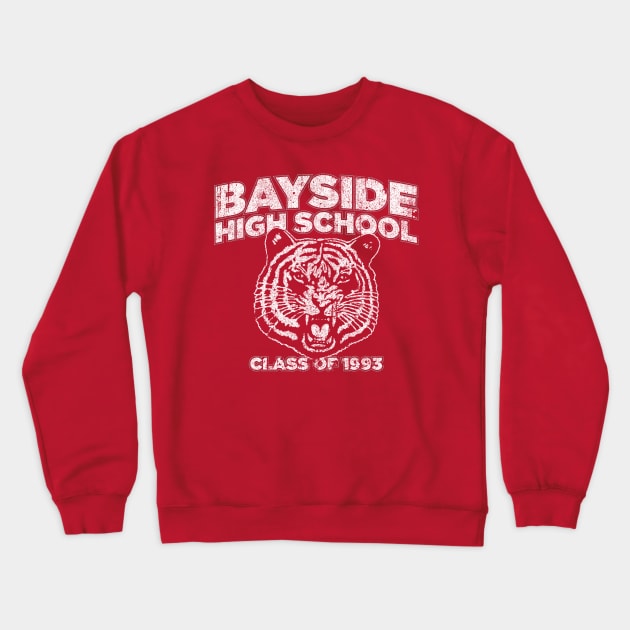 Bayside High School Class of '93 Crewneck Sweatshirt by huckblade